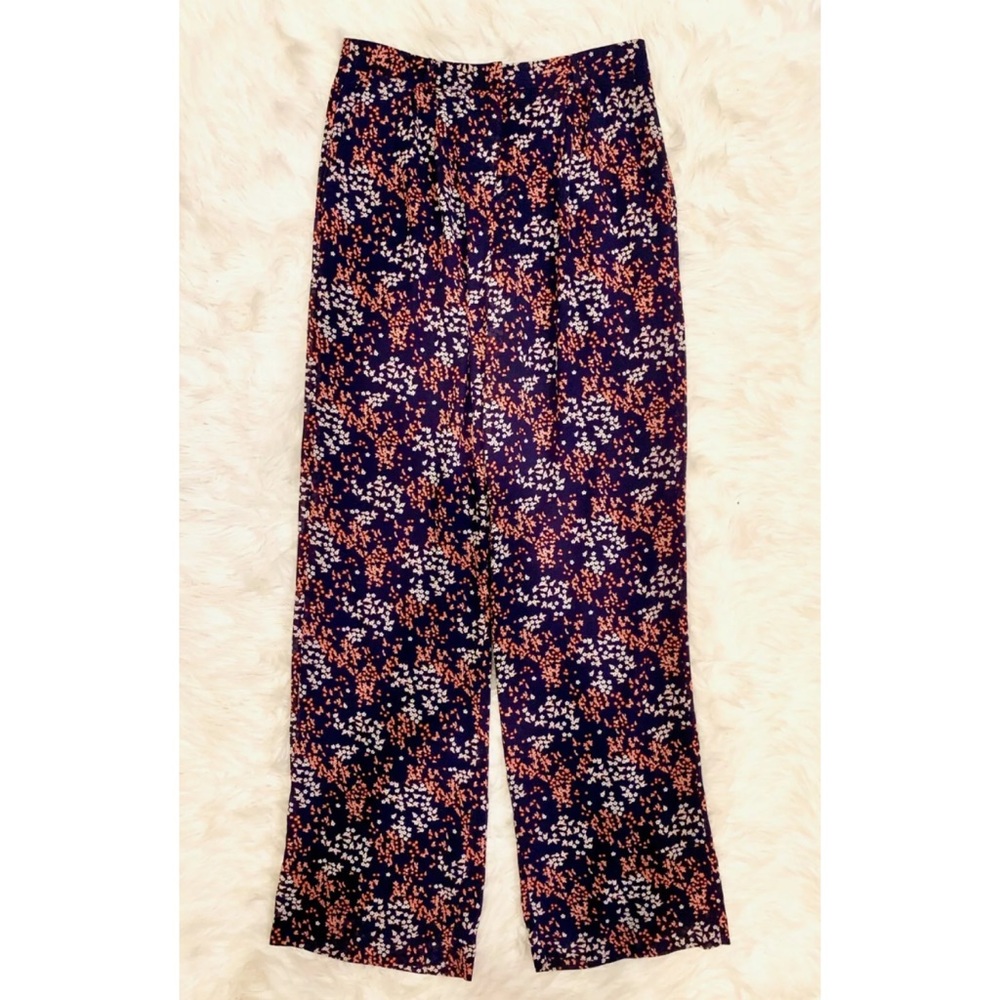 MICHAEL KORS Floral Pleated Front Dress Pants - Picture 1 of 4